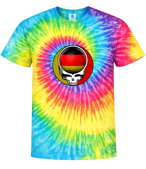 German FIFA World Cup Stealie Tie-Dye T-Shirt