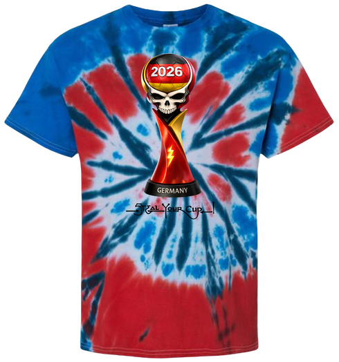 German FIFA World Cup Stealie Tie-Dye T-Shirt