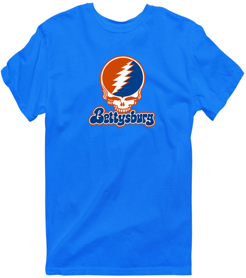 Gettysburg Stealie Premium Unisex T-Shirt — Design: Gettysburg College — Royal