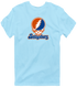 Gettysburg Stealie Premium Unisex T-Shirt — Design: Gettysburg College — Light Blue