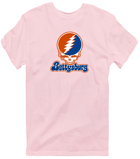 Gettysburg Stealie Premium Unisex T-Shirt — Design: Gettysburg College — Light Pink