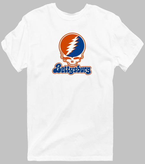 Gettysburg Stealie Premium Unisex T-Shirt — Design: Gettysburg College — White