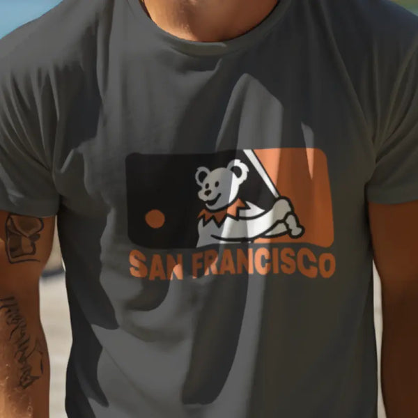 Grateful Dead - San Francisco Giants MLB Logo T-Shirt - StealieShop