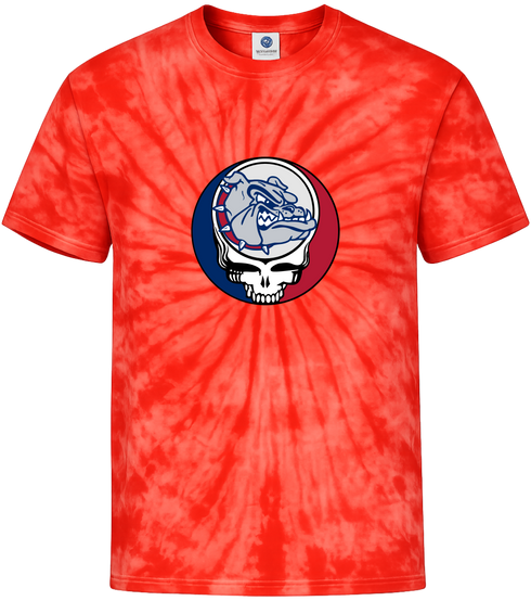 Gonzaga University Stealie Tie-Dye T-Shirt