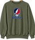 Gonzaga Stealie Premium Unisex Crewneck — Design: Gonzaga University — Military Green