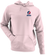 Gonzaga Stealie Premium Unisex Hoodie — Design: Gonzaga University — Light Pink