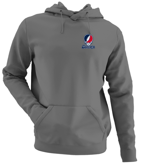 Gonzaga Stealie Premium Unisex Hoodie — Design: Gonzaga University — Charcoal