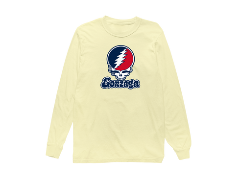 Gonzaga Stealie Premium Unisex Long-Sleeve — Design: Gonzaga University — Butter