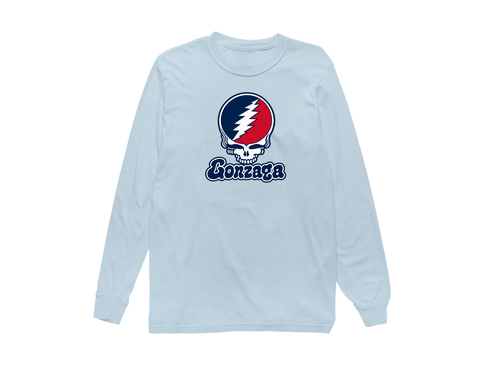 Gonzaga Stealie Premium Unisex Long-Sleeve — Design: Gonzaga University — Chambray