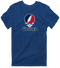 Gonzaga Stealie Premium Unisex T-Shirt — Design: Gonzaga University — Navy