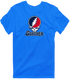 Gonzaga Stealie Premium Unisex T-Shirt — Design: Gonzaga University — Royal