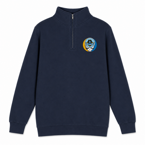 East Tennessee - Premium Grateful Dead Quarter-Zip Pullover - Navy - 3