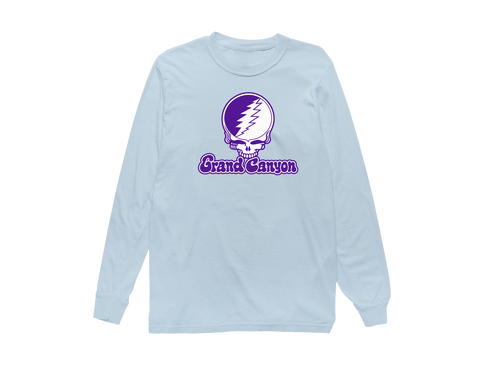Grand Canyon Stealie Premium Unisex Long-Sleeve — Design: Grand Canyon University — Chambray