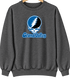 Grand Valley State Stealie Premium Unisex Crewneck — Design: Grand Valley State University — Dark Heather