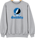 Grand Valley State Stealie Premium Unisex Crewneck — Design: Grand Valley State University — Sport Grey