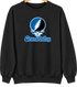 Grand Valley State Stealie Premium Unisex Crewneck — Design: Grand Valley State University — Black