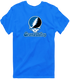 Grand Valley State Stealie Premium Unisex T-Shirt — Design: Grand Valley State University — Royal
