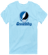 Grand Valley State Stealie Premium Unisex T-Shirt — Design: Grand Valley State University — Light Blue