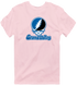 Grand Valley State Stealie Premium Unisex T-Shirt — Design: Grand Valley State University — Light Pink