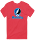 Grand Valley State Stealie Premium Unisex T-Shirt — Design: Grand Valley State University — Heather Red