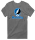Grand Valley State Stealie Premium Unisex T-Shirt — Design: Grand Valley State University — Charcoal
