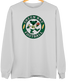 Green Bay Football Dancing Bear Premium Crewneck — Green Bay Packers — Sport Grey