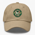 Green Bay Football Dancing Bear Premium Dad Hat — Green Bay Packers — Khaki