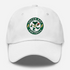 Green Bay Football Dancing Bear Premium Dad Hat — Green Bay Packers — White