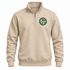 Green Bay Football Dancing Bear Premium Quarter-Zip — Green Bay Packers — Sand