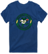 Green Bay Football Dancing Bear Premium T-Shirt — Green Bay Packers — Navy