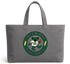 Green Bay Football Dancing Bear Premium Tote Bag — Green Bay Packers — Grey