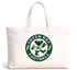 Green Bay Football Dancing Bear Premium Tote Bag — Green Bay Packers — White