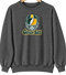 Green Bay Helmet Stealie Premium Unisex Crewneck — Green Bay Packers — Dark Heather