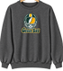 Green Bay Helmet Stealie Premium Unisex Crewneck — Green Bay Packers — Dark Heather