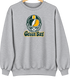 Green Bay Helmet Stealie Premium Unisex Crewneck — Green Bay Packers — Sport Grey