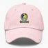 Green Bay Helmet Stealie Premium Unisex Dad Hat — Green Bay Packers — Pink