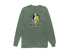 Green Bay Helmet Stealie Premium Unisex Long-Sleeve — Green Bay Packers — Light Green
