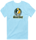 Green Bay Helmet Stealie Premium Unisex T-Shirt — Green Bay Packers — Light Blue