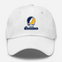 Greensboro Stealie Premium Unisex Dad Hat — Design: North Carolina University of Greensboro — White