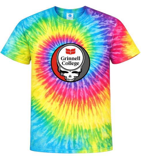 Grinnell Stealie Tie-Dye T-Shirt