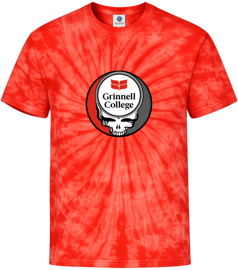 Grinnell Stealie Tie-Dye T-Shirt