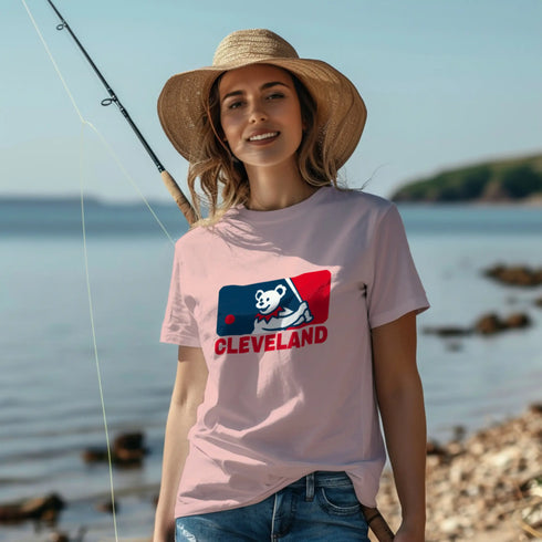 Grateful Dead - Cleveland Guardians MLB Logo T-Shirt - StealieShop