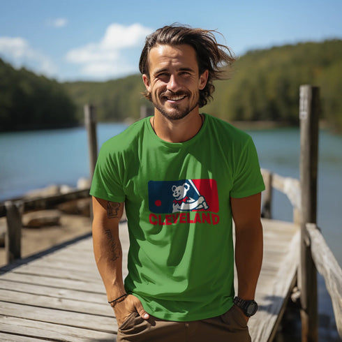 Grateful Dead - Cleveland Guardians MLB Logo T-Shirt - StealieShop