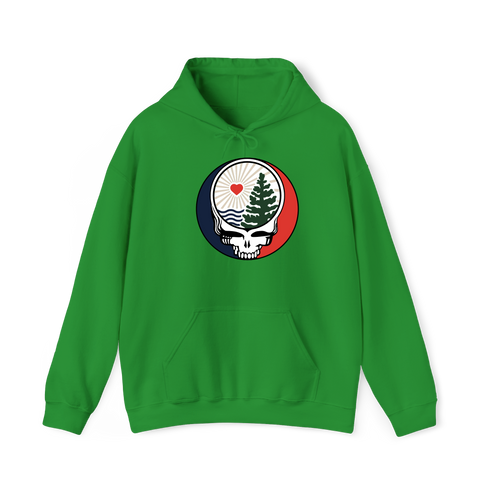 1435 - Custom Stealie Hoodie