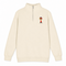 German FIFA New Troph - Premium Grateful Dead Quarter-Zip Pullover - Sand - 1