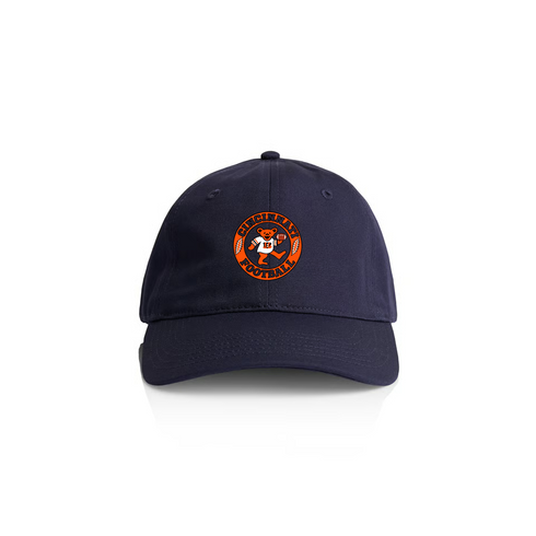 Cincinnati Football Dancing Bear Stealie Dad Hat - Navy