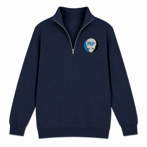 Middle Tennessee - Premium Grateful Dead Quarter-Zip Pullover - Navy - 3