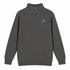 Jerry's Mountain Biking - Life is dead.® - Premium Grateful Dead Quarter-Zip Pullover - Charcoal - 5