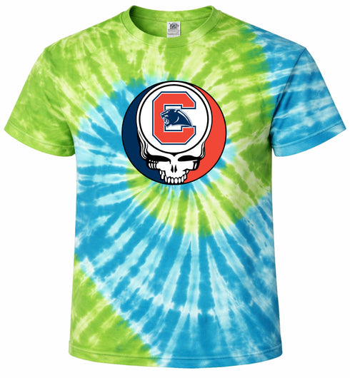 1663 - Custom Stealie Tie-Dye