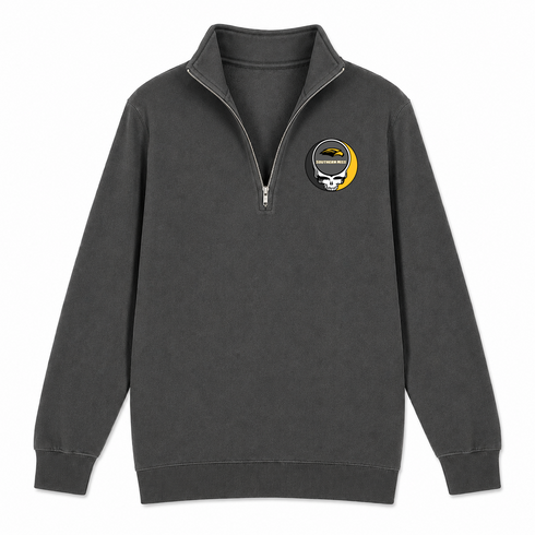 Southern Mississippi - Premium Grateful Dead Quarter-Zip Pullover - Charcoal - 6